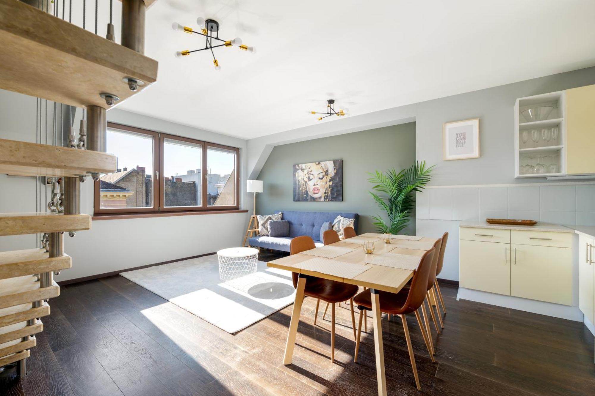 3Bedroom Triplex Rooftop Apartment Budapest Kültér fotó